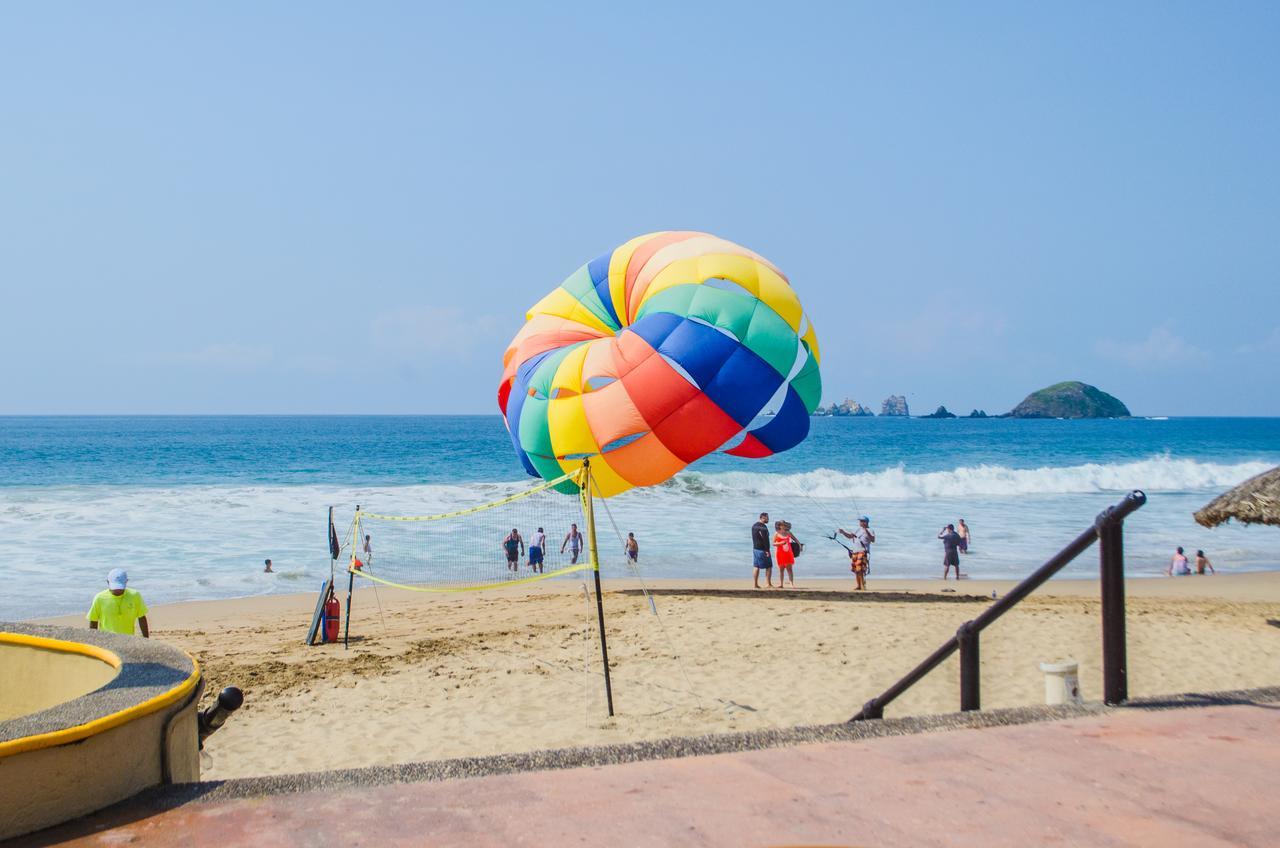 Enna Inn Ixtapa Habitacion Vista Al Mar Esterno foto